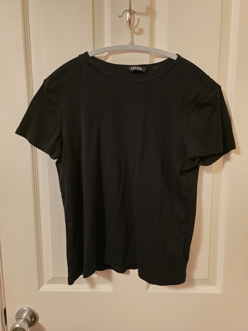 Ralph Lauren Black Short Sleeve Crew Tee